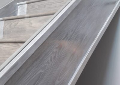 Ash Doors & Stair Case with a Modern Finish