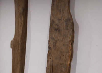 Restoration of Oak & Elm beams to make them look more natural